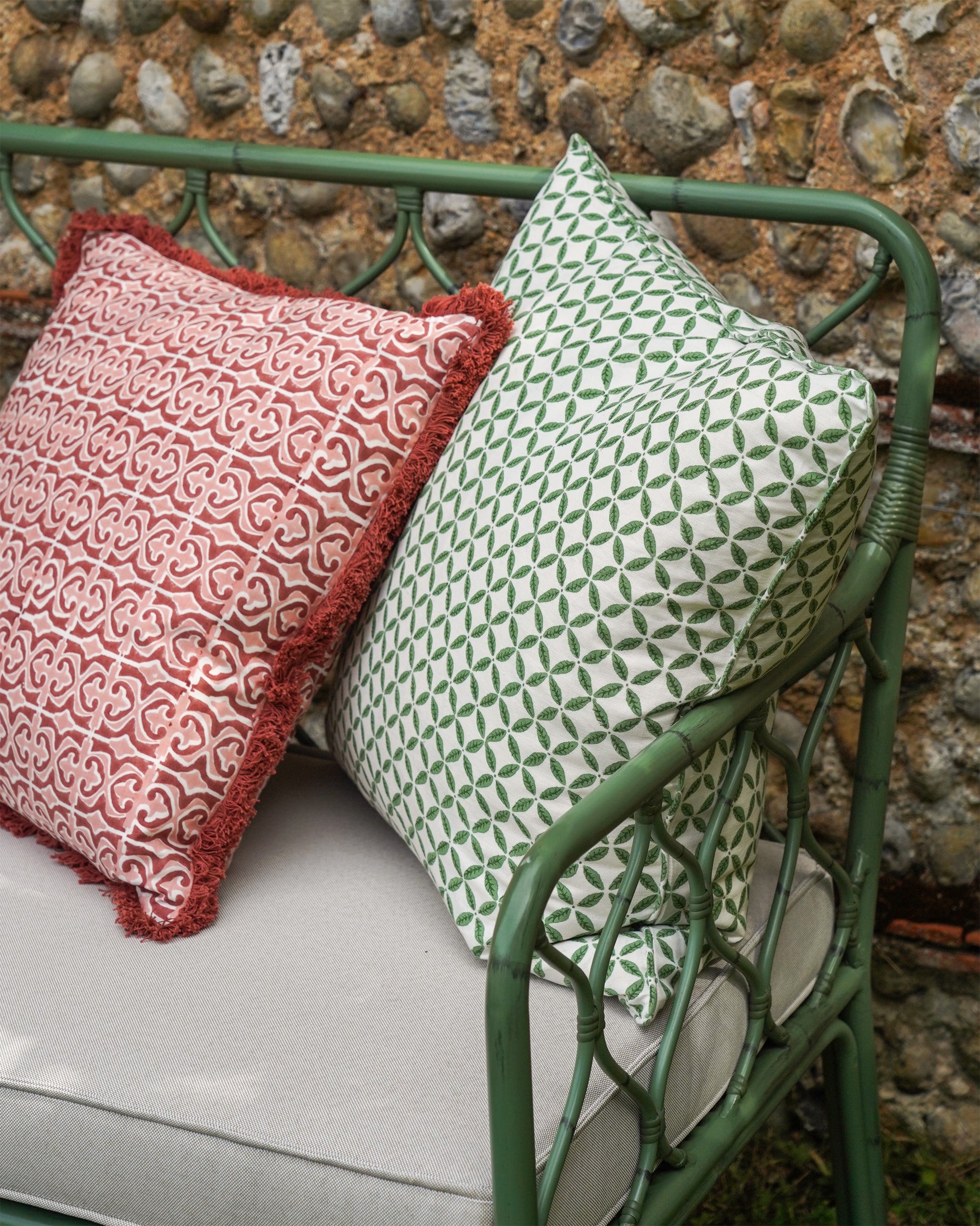 Spring Summer cushions - Birdie Fortescue SS25