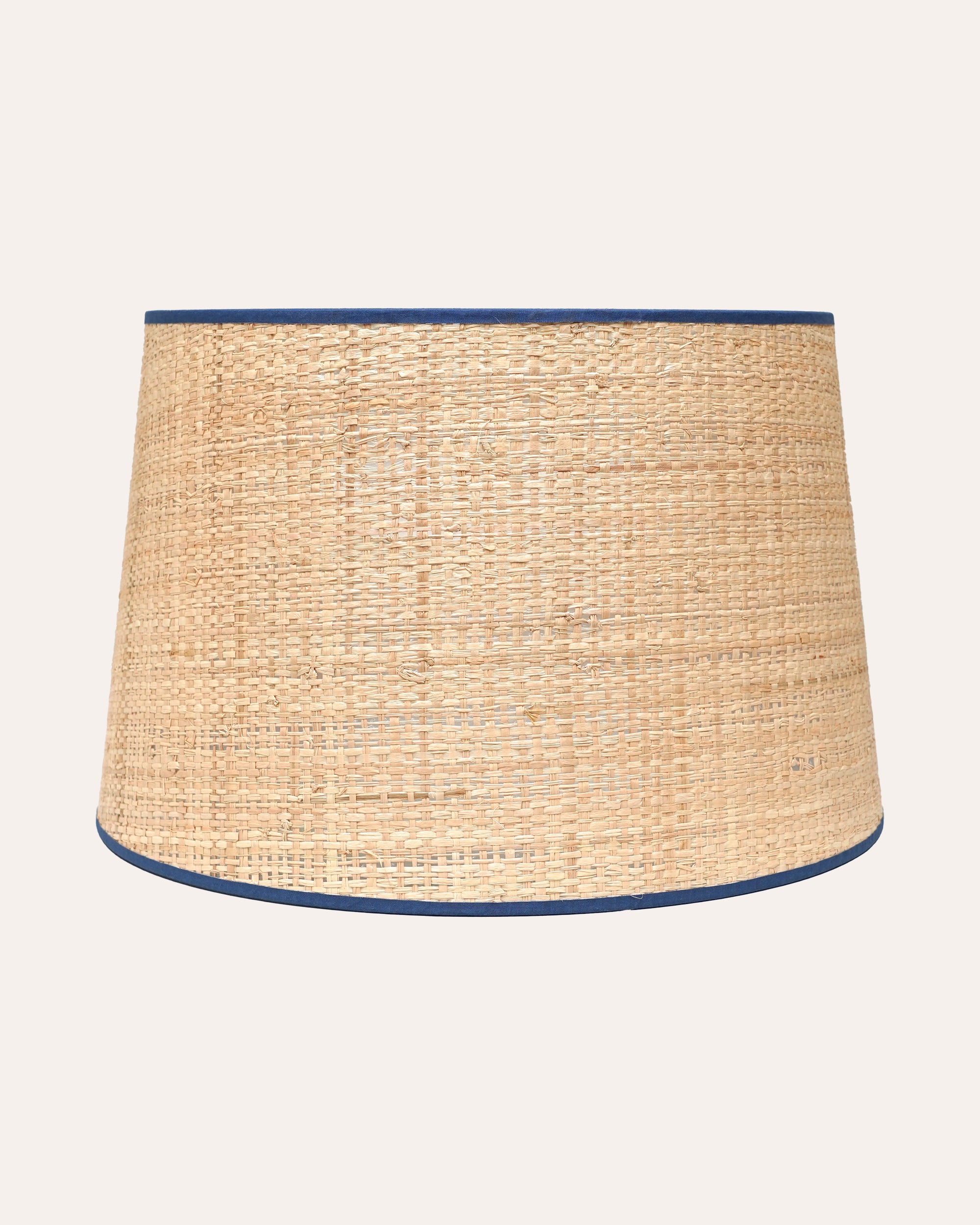 Seema Raffia Lampshade - Navy