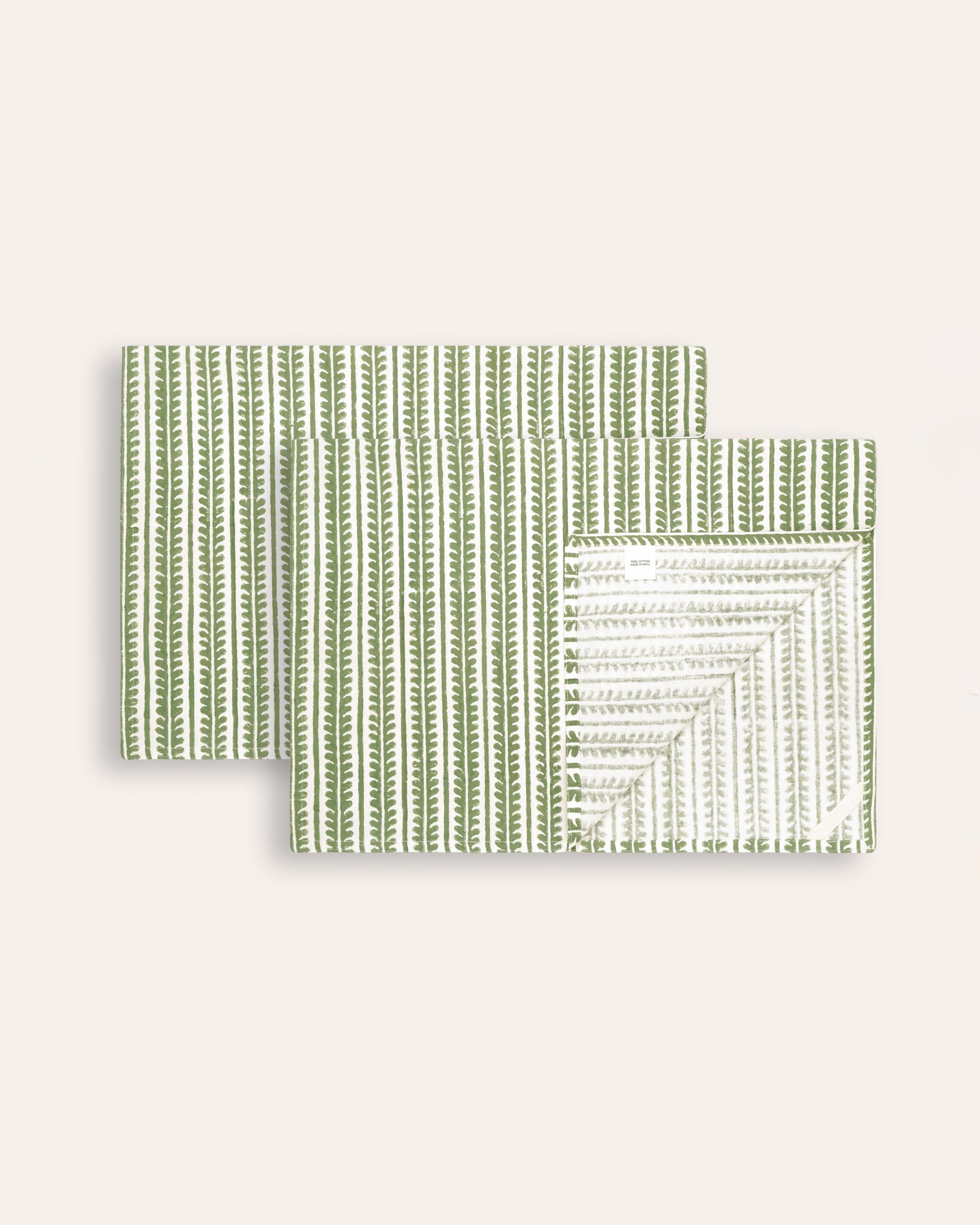 Bel Tea Towel - Green
