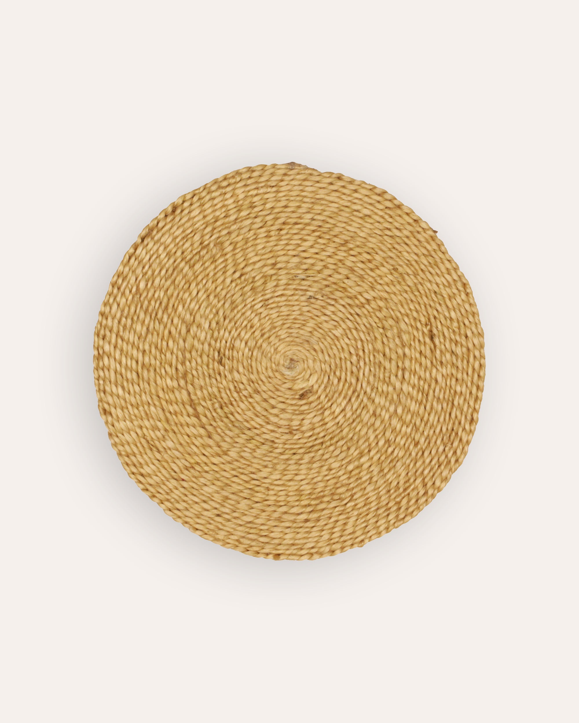 Round Jute Placemats - Natural