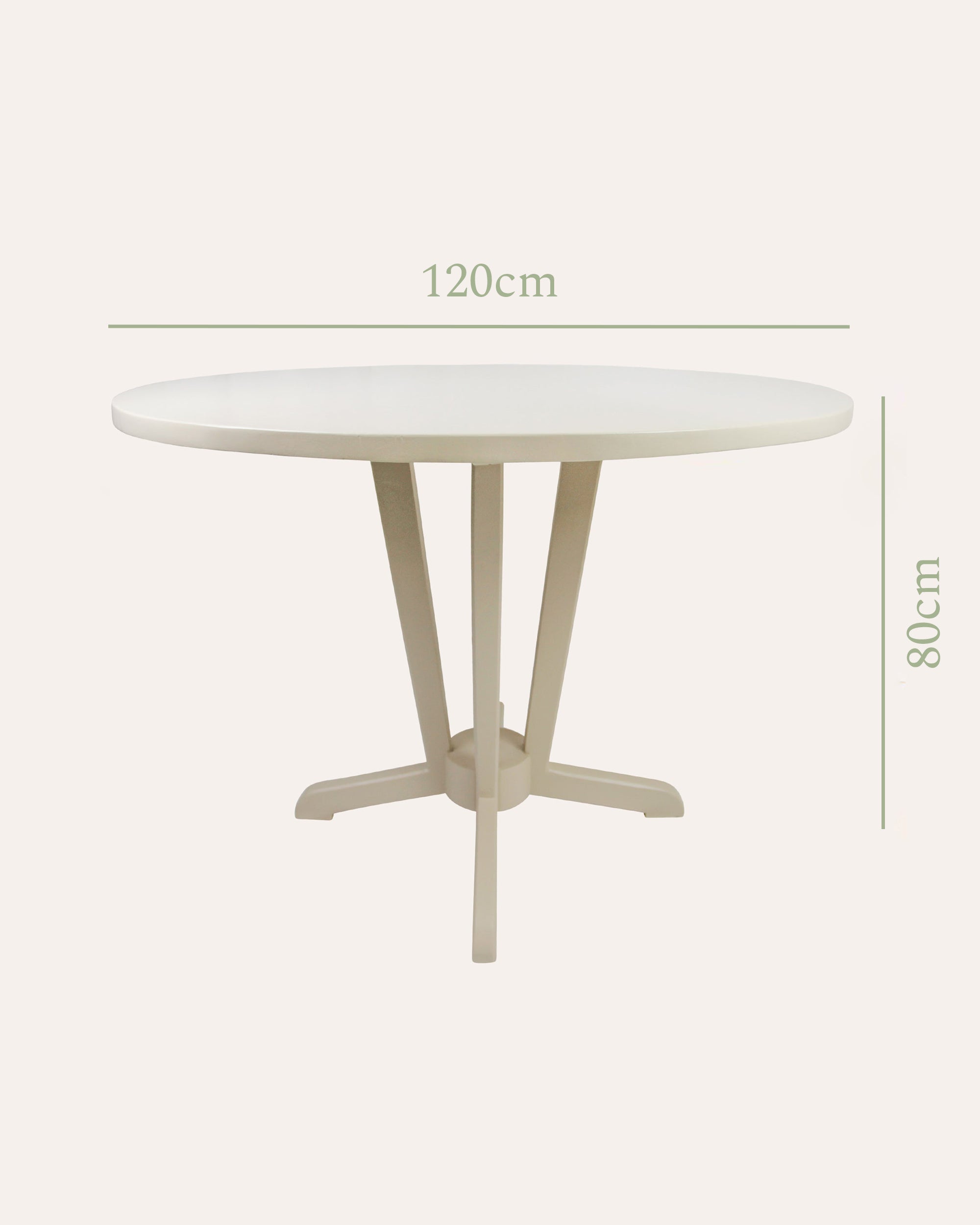 Wensum Pedestal Table - Taupe