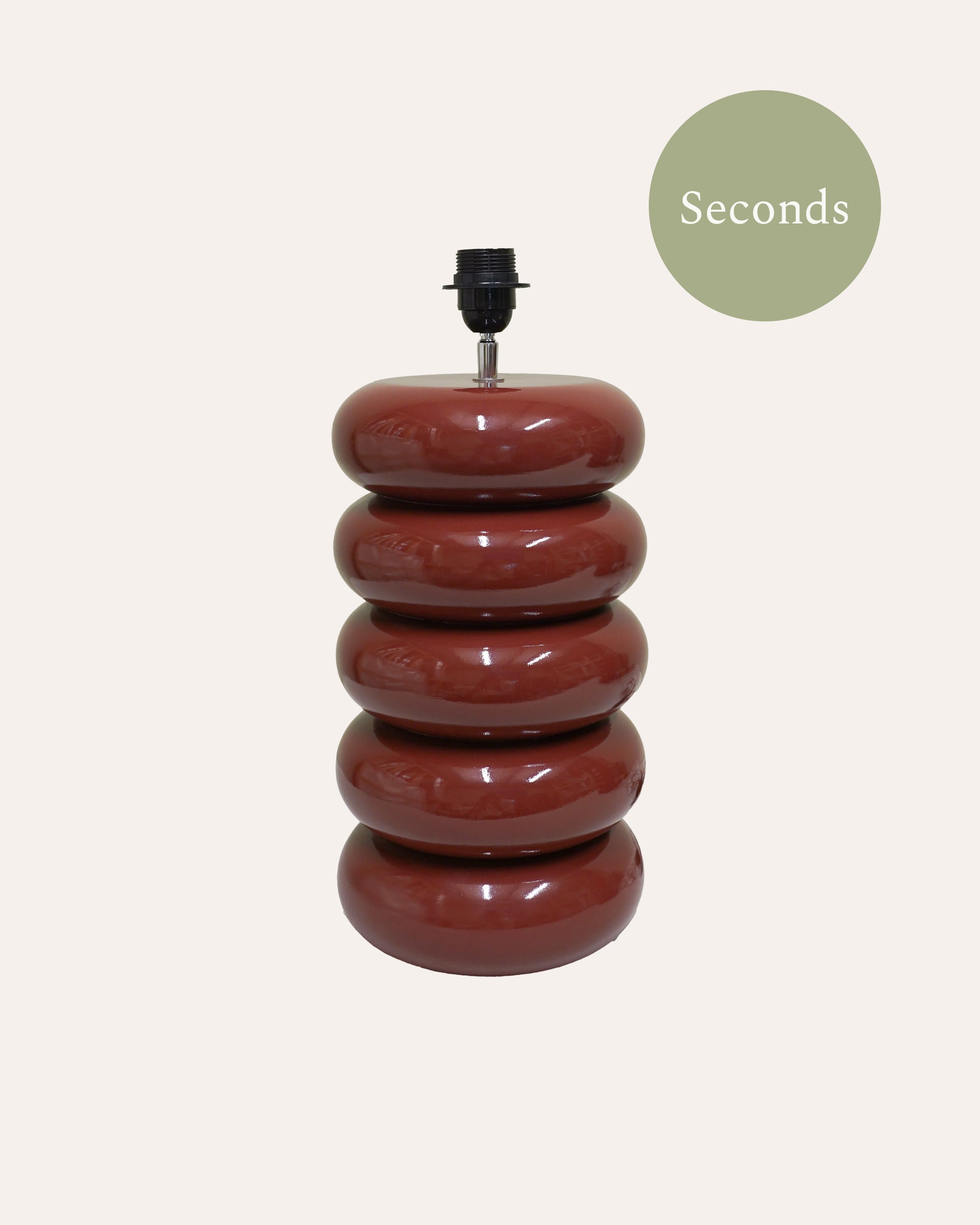 The Must Have Table Lamp (Seconds) - The Bold Red