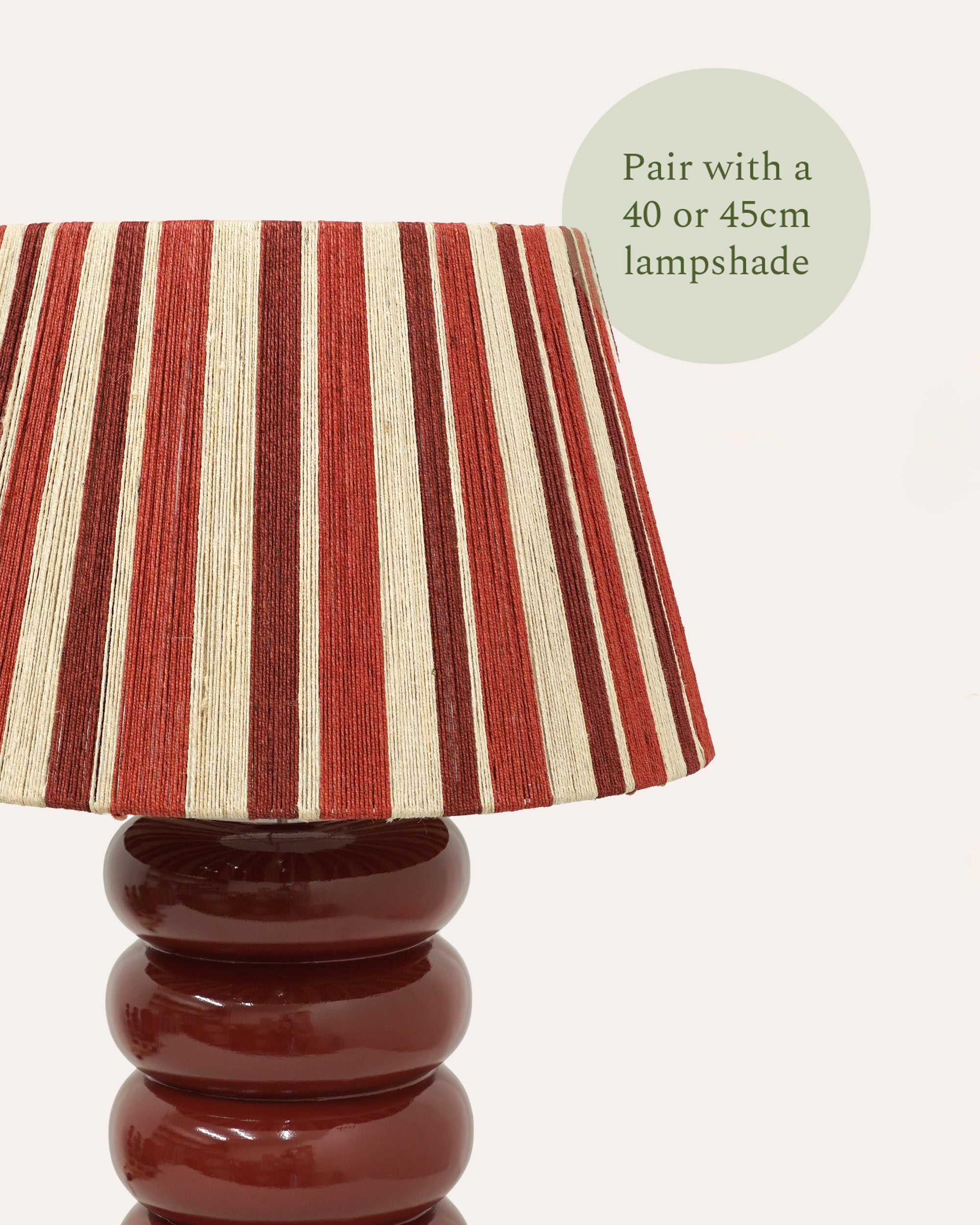 The Must Have Table Lamp - The Bold Red