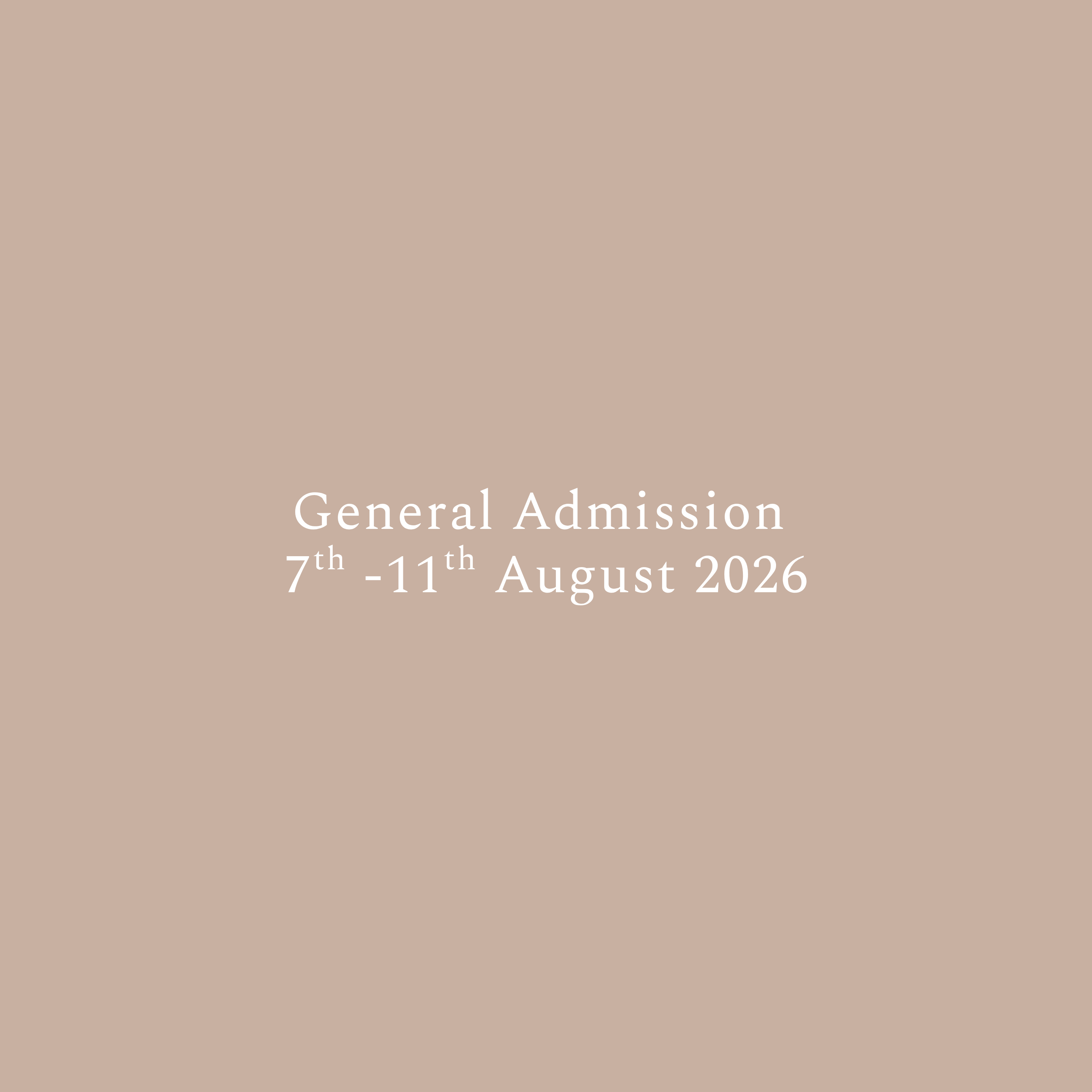 General Admission