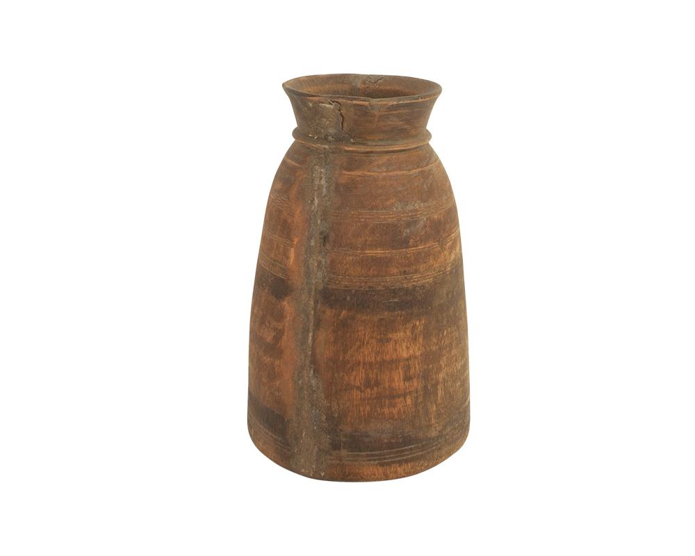 A Variety of Limited Edition Vintage Wooden Pots - Medium