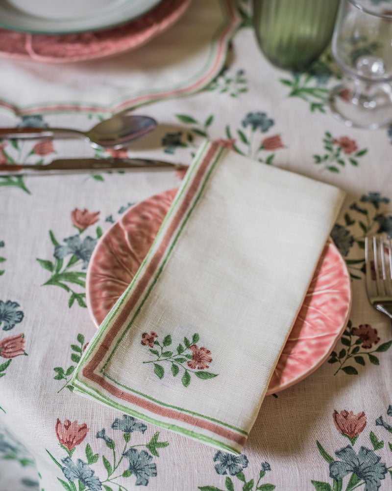 Cabbage Side Plate - Rose