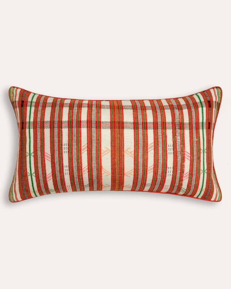 Limited Edition Wool Cushion - Multi Stripes
