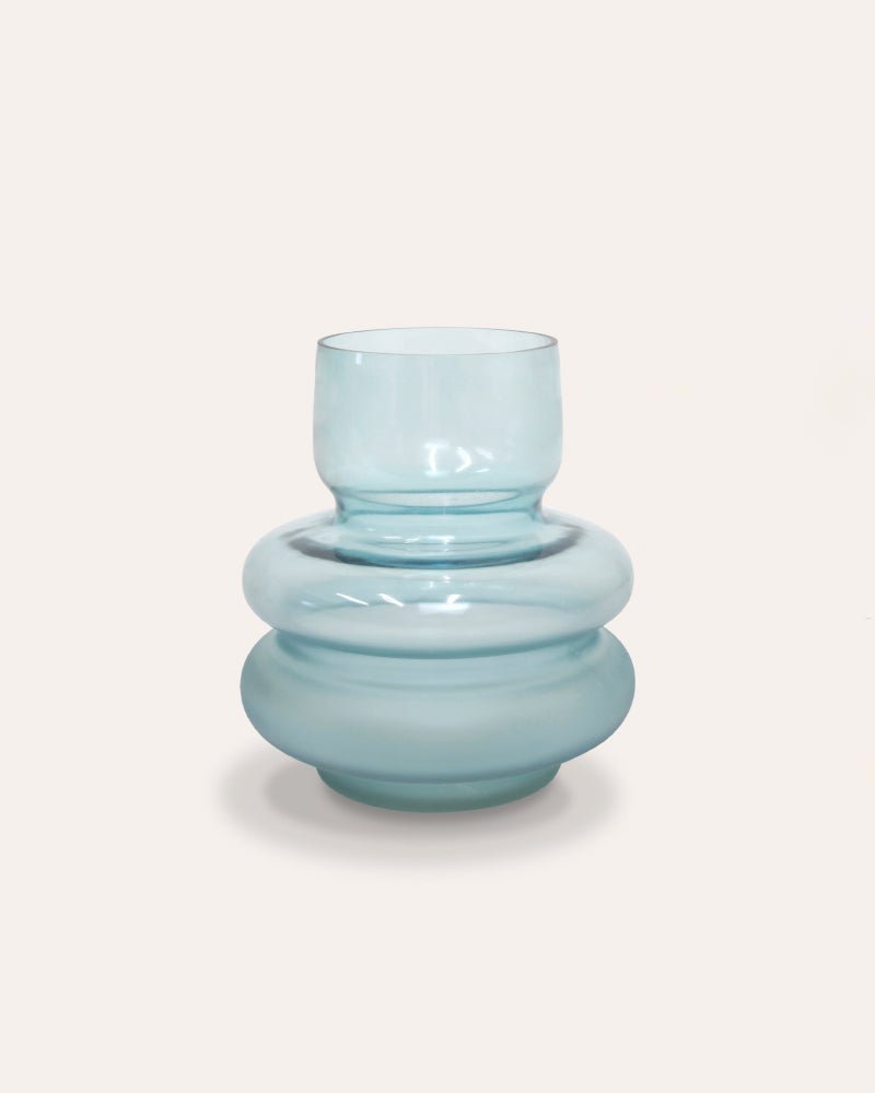 Bolla Glass Vase - Blue