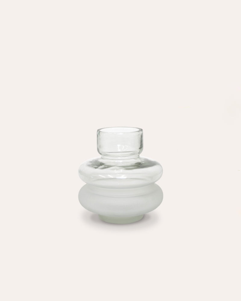 Bolla Glass Vase - Clear