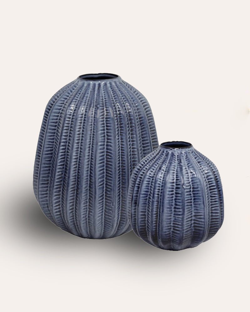 Shido Vase - Dark Blue