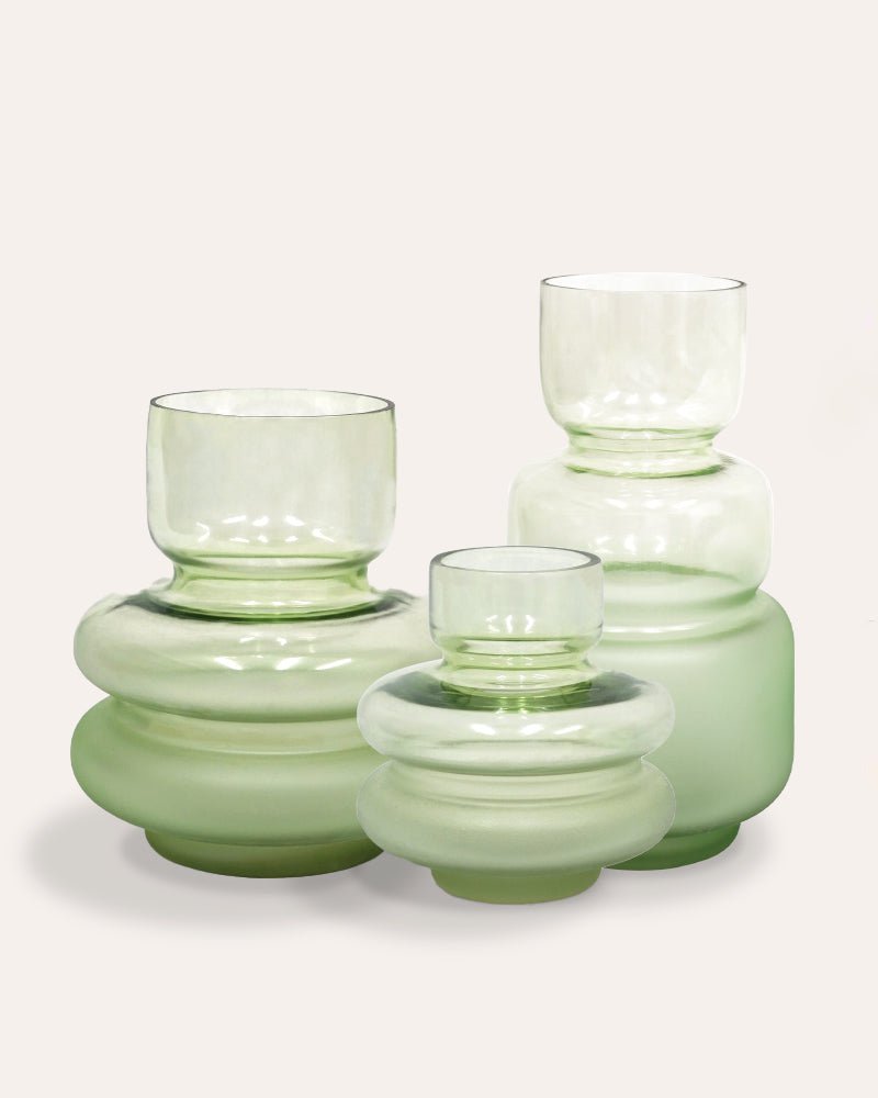 Bolla Glass Vase - Green
