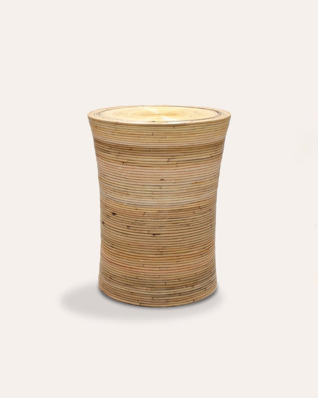 Rattan Side Table Birdie Fortescue