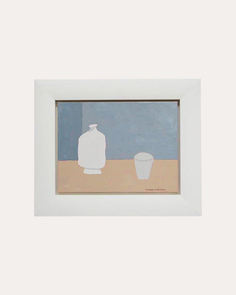 Sophie Harding - White Pot and Small Cup